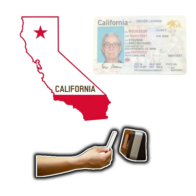 fake california driver license